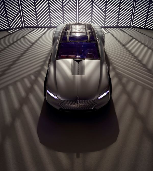 Un concept Coupé Corbusier inspiré par les théories de l’architecte créé par Renault