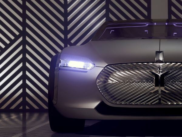 Un concept Coupé Corbusier inspiré par les théories de l’architecte créé par Renault