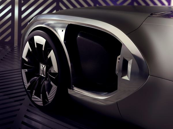 Un concept Coupé Corbusier inspiré par les théories de l’architecte créé par Renault