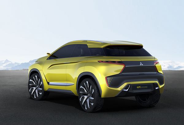 Le concept eX illustre la vision Mitsubishi d'un SUV compact électrique