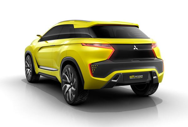 Le concept eX illustre la vision Mitsubishi d'un SUV compact électrique
