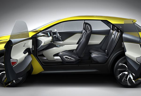 Le concept eX illustre la vision Mitsubishi d'un SUV compact électrique