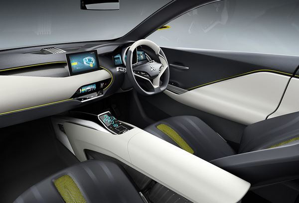 Le concept eX illustre la vision Mitsubishi d'un SUV compact électrique