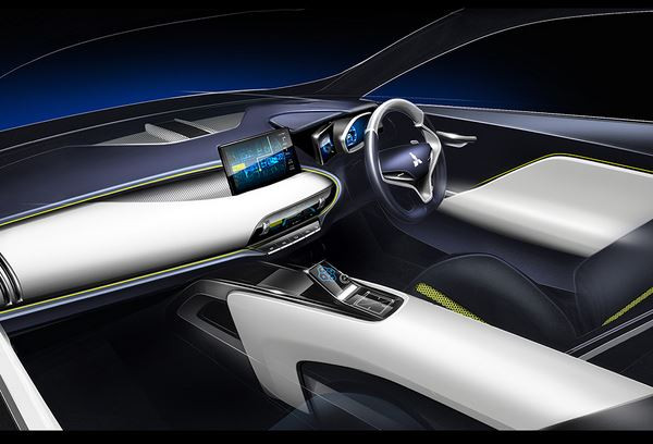 Le concept eX illustre la vision Mitsubishi d'un SUV compact électrique