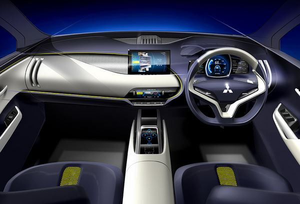 Le concept eX illustre la vision Mitsubishi d'un SUV compact électrique