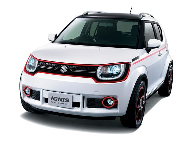 Le concept Suzuki Ignis-Trail joue au petit baroudeur urbain