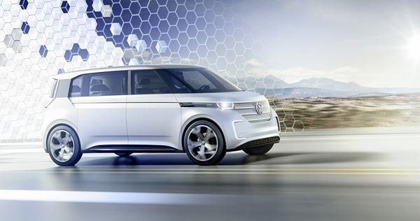 Volkswagen Budd-e: un concept de monospace compact électrique futuriste