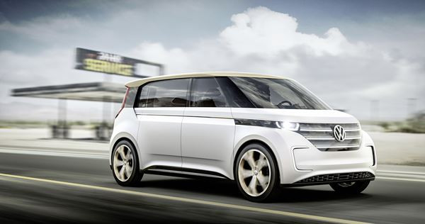 Volkswagen Budd-e: un concept de monospace compact électrique futuriste