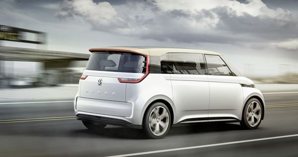 Volkswagen Budd-e: un concept de monospace compact électrique futuriste