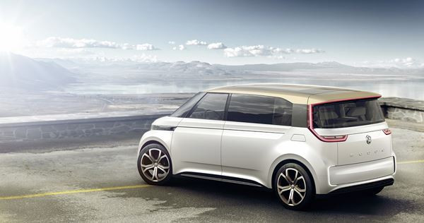 Volkswagen Budd-e: un concept de monospace compact électrique futuriste