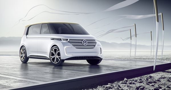 Volkswagen Budd-e: un concept de monospace compact électrique futuriste
