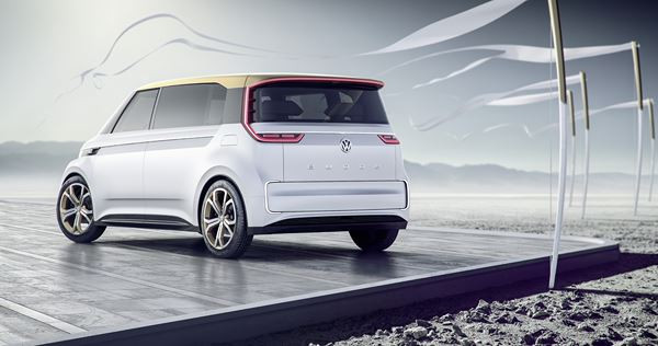 Volkswagen Budd-e: un concept de monospace compact électrique futuriste
