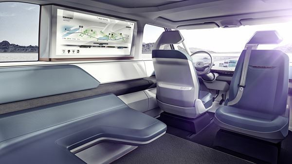 Volkswagen Budd-e: un concept de monospace compact électrique futuriste