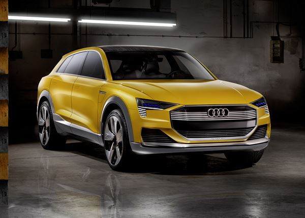 L'Audi h-tron quattro concept embarque une pile à combustible