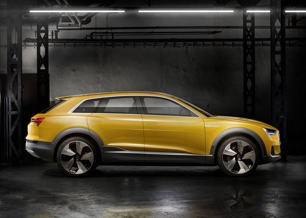L'Audi h-tron quattro concept embarque une pile à combustible
