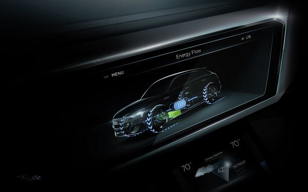 L'Audi h-tron quattro concept embarque une pile à combustible