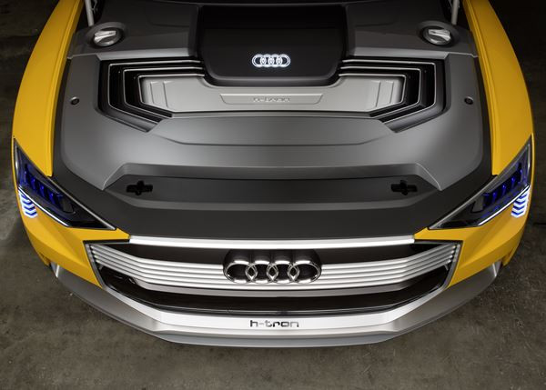 L'Audi h-tron quattro concept embarque une pile à combustible