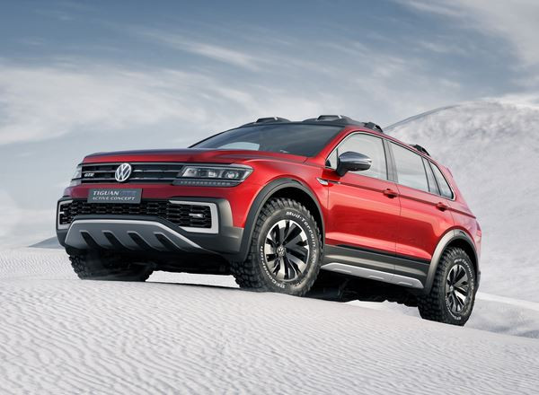 Le Volkswagen Tiguan GTE Active Concept embarque un système hybride rechargeable