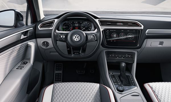 Le Volkswagen Tiguan GTE Active Concept embarque un système hybride rechargeable