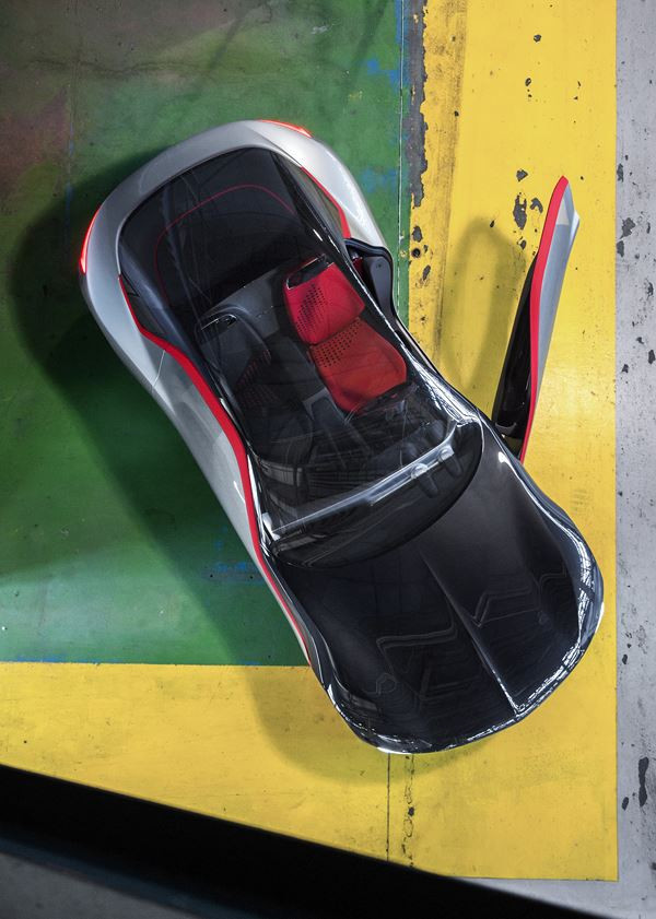 Opel GT Concept : un coupé sportif biplace à propulsion à moteur central avant