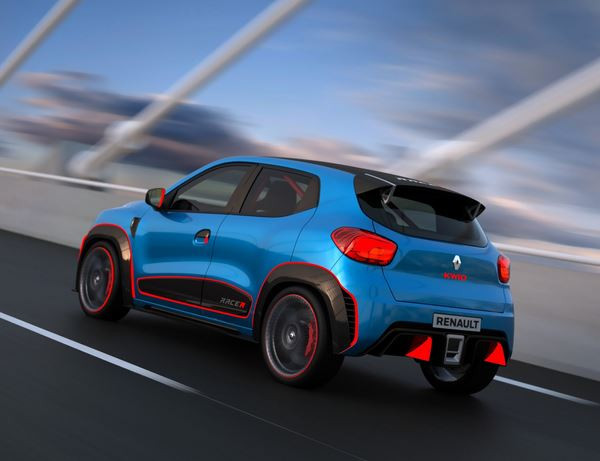 Le show car Renault Kwid Racer joue au petit crossover survitaminé