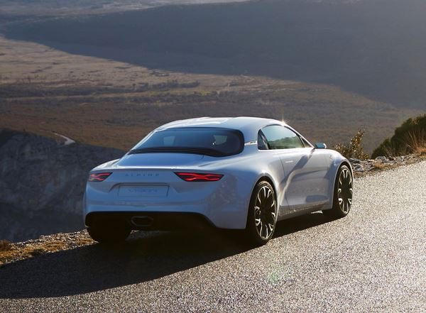 Le show car Alpine Vision préfigure la future sportive de série Alpine