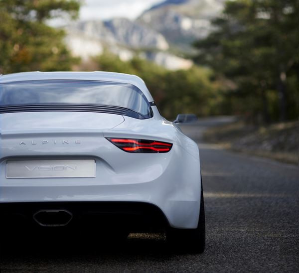 Le show car Alpine Vision préfigure la future sportive de série Alpine
