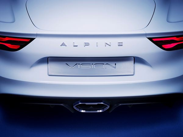 Le show car Alpine Vision préfigure la future sportive de série Alpine