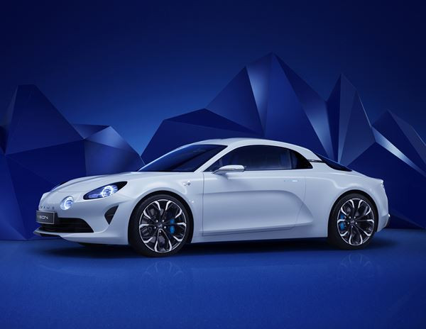 Le show car Alpine Vision préfigure la future sportive de série Alpine