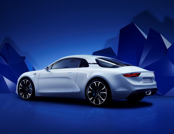 Le show car Alpine Vision préfigure la future sportive de série Alpine