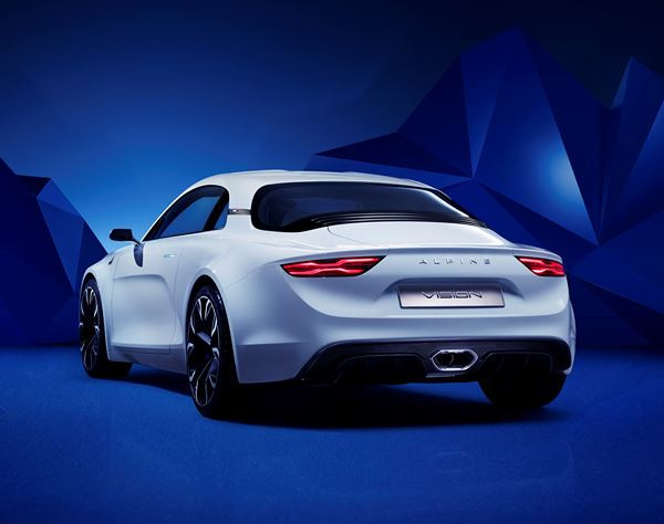 Le show car Alpine Vision préfigure la future sportive de série Alpine