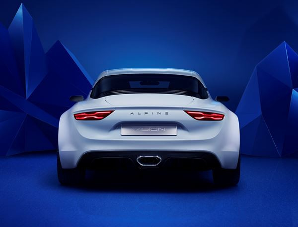 Le show car Alpine Vision préfigure la future sportive de série Alpine