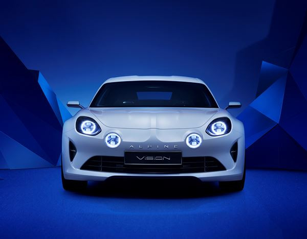 Le show car Alpine Vision préfigure la future sportive de série Alpine