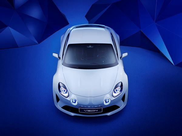 Le show car Alpine Vision préfigure la future sportive de série Alpine