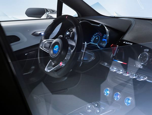 Le show car Alpine Vision préfigure la future sportive de série Alpine
