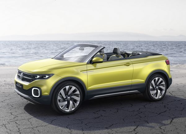 Volkswagen T-Cross Breeze: un concept de petit SUV cabriolet de quatre mètres