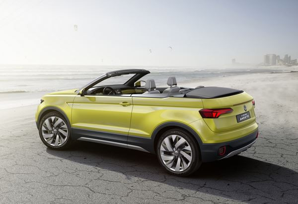 Volkswagen T-Cross Breeze: un concept de petit SUV cabriolet de quatre mètres
