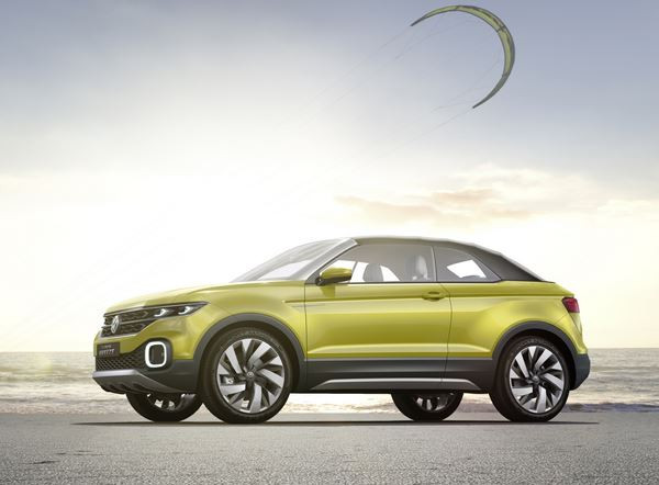 Volkswagen T-Cross Breeze: un concept de petit SUV cabriolet de quatre mètres