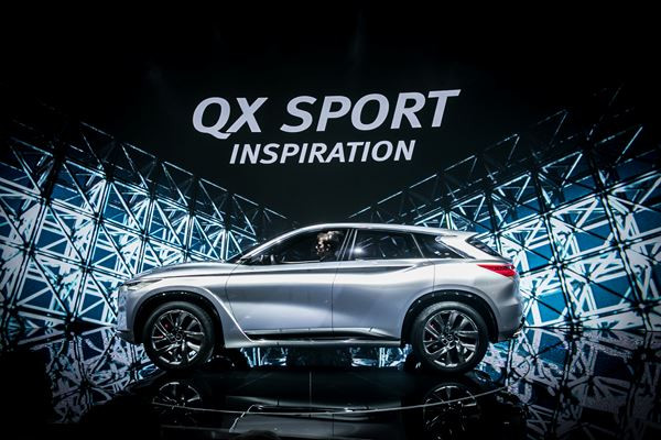 Le concept QX Sport Inspiration annonce le prochain SUV intermédiaire Infiniti