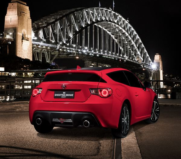 Concept Toyota GT86 Shooting Brake: un coupé doté d'un hayon