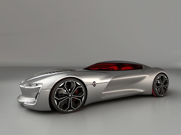 Concept Renault Trezor: une GT électrique deux places aux lignes sensuelles