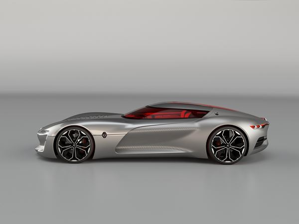 Concept Renault Trezor: une GT électrique deux places aux lignes sensuelles