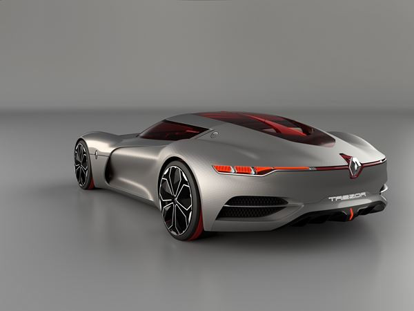 Concept Renault Trezor: une GT électrique deux places aux lignes sensuelles