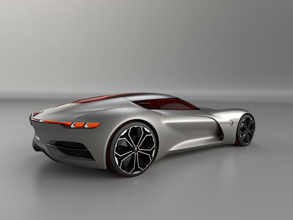 Concept Renault Trezor: une GT électrique deux places aux lignes sensuelles