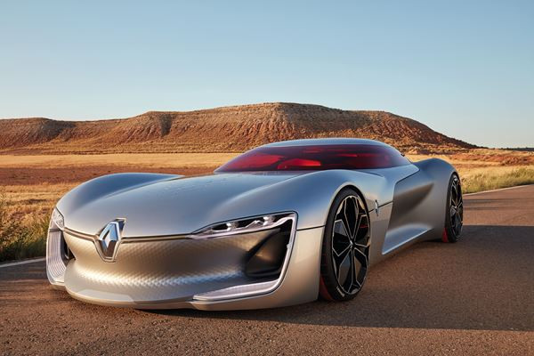Concept Renault Trezor: une GT électrique deux places aux lignes sensuelles