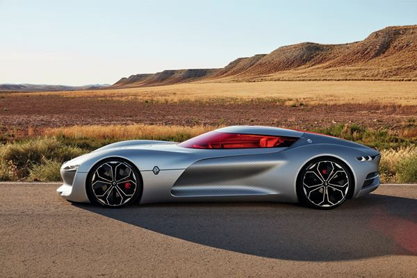 Concept Renault Trezor: une GT électrique deux places aux lignes sensuelles
