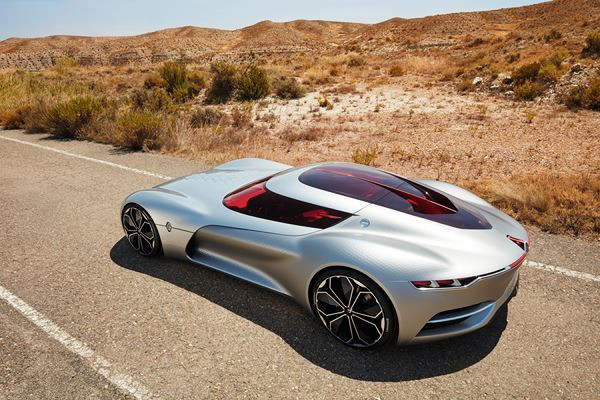 Concept Renault Trezor: une GT électrique deux places aux lignes sensuelles