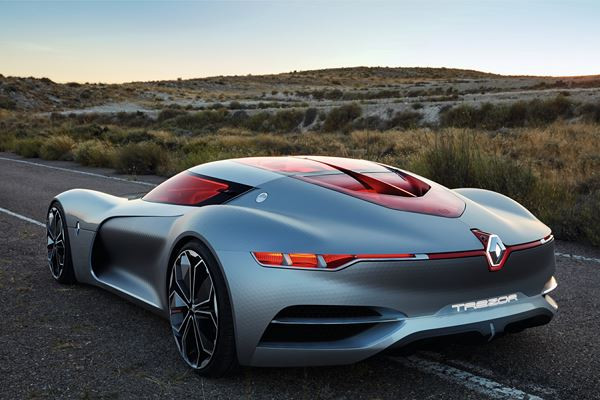 Concept Renault Trezor: une GT électrique deux places aux lignes sensuelles
