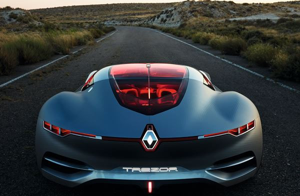 Concept Renault Trezor: une GT électrique deux places aux lignes sensuelles
