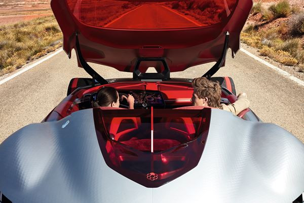 Concept Renault Trezor: une GT électrique deux places aux lignes sensuelles